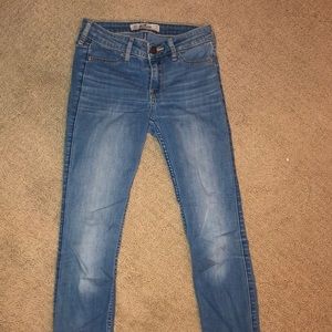 Hollister light wash jeggings
